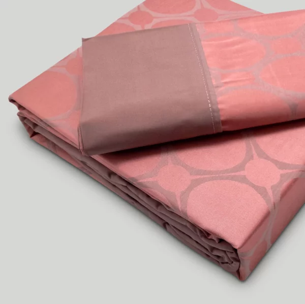 Sábana Classic Jacquard Pink - Imagen 2