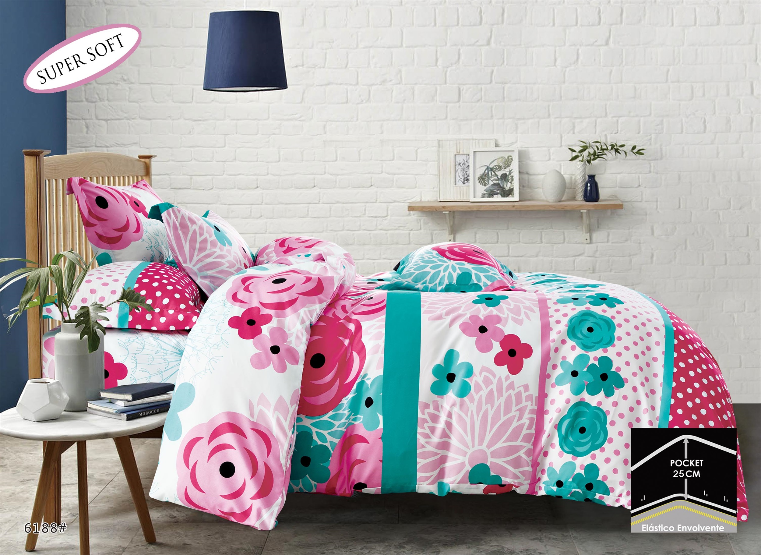 Sabana Casa Mia Full Flower - Imagen 2