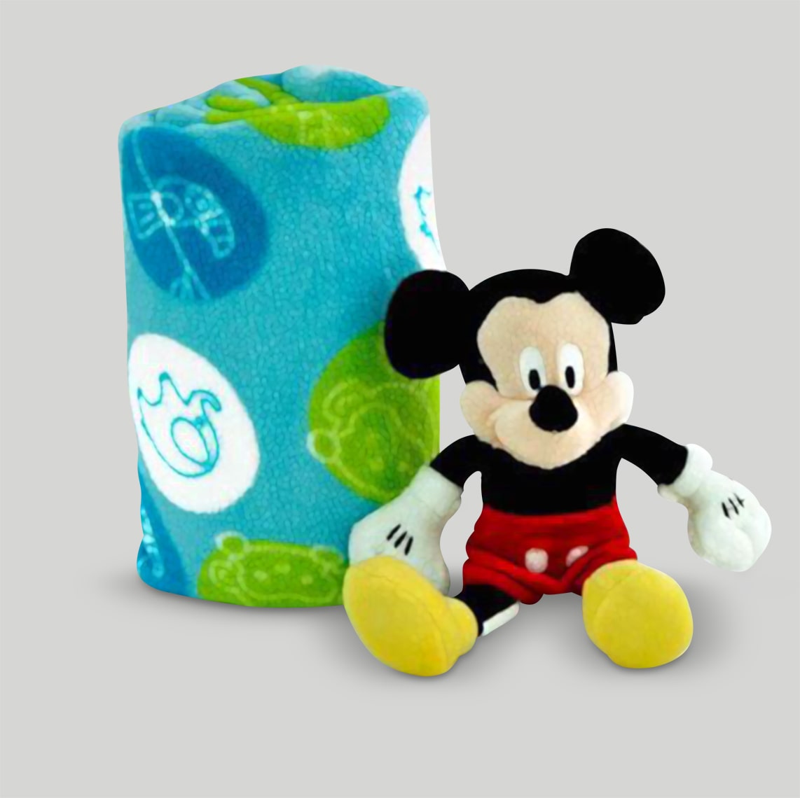 Set Cobija + Peluche Mickey