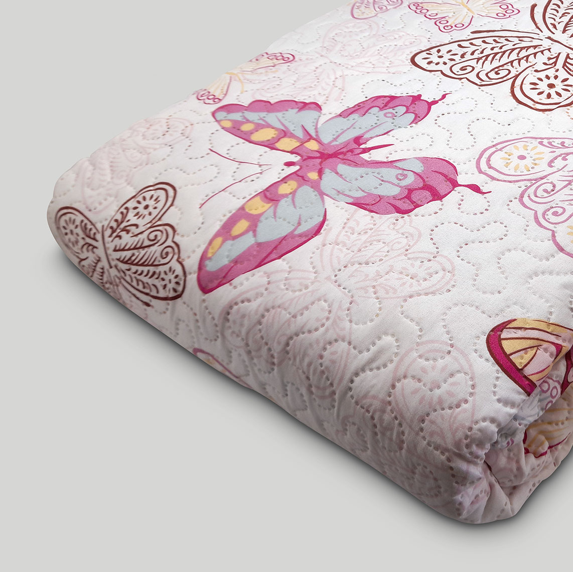 Sobre cama estampado Mariposa
