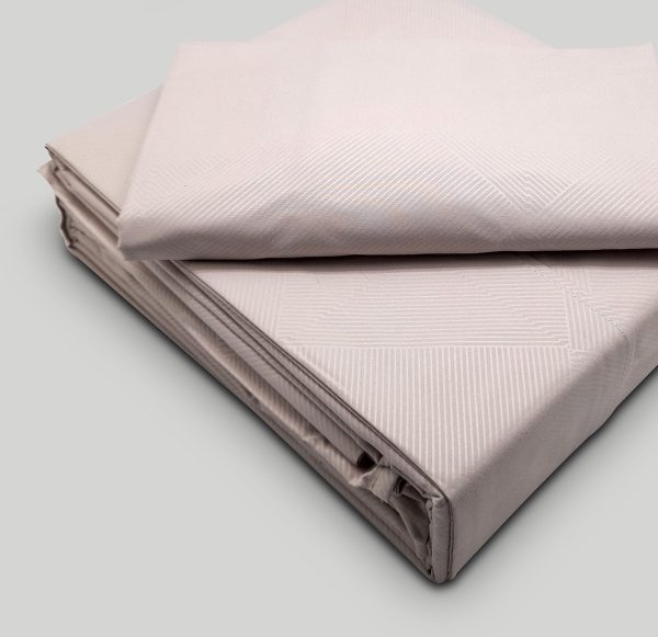 Sábana Essentials Lineal Beige