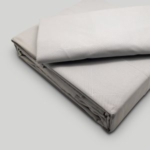 Sábana Essentials Lineal Cool Gray