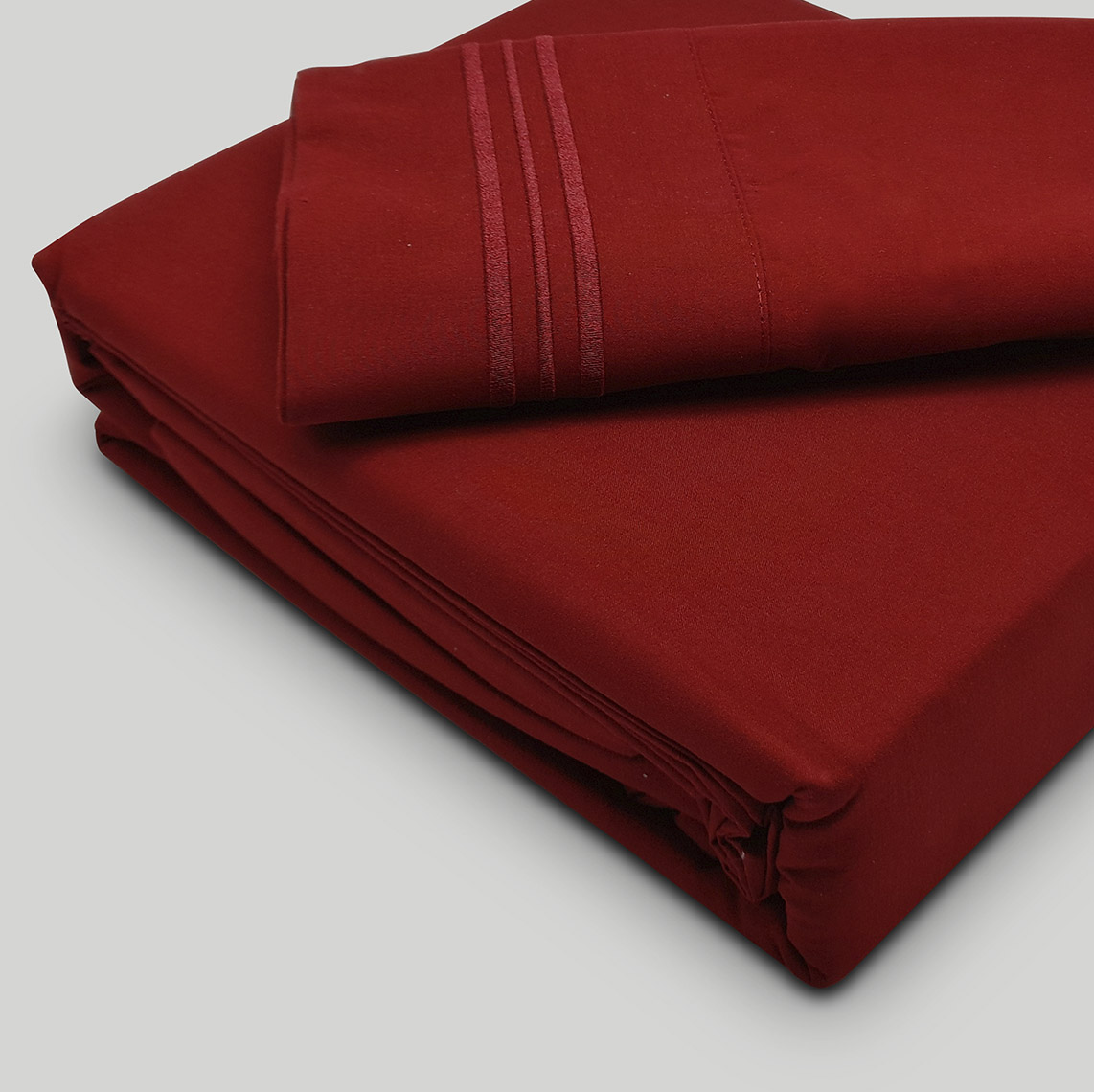Sábana Natural Rojo