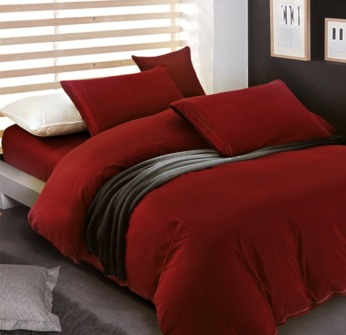 Sábana Natural Rojo - Imagen 2