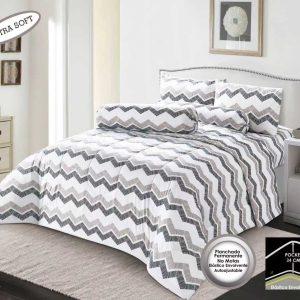 Duvet Estampado⬛ Grey Wave Modern Nueva Colección
